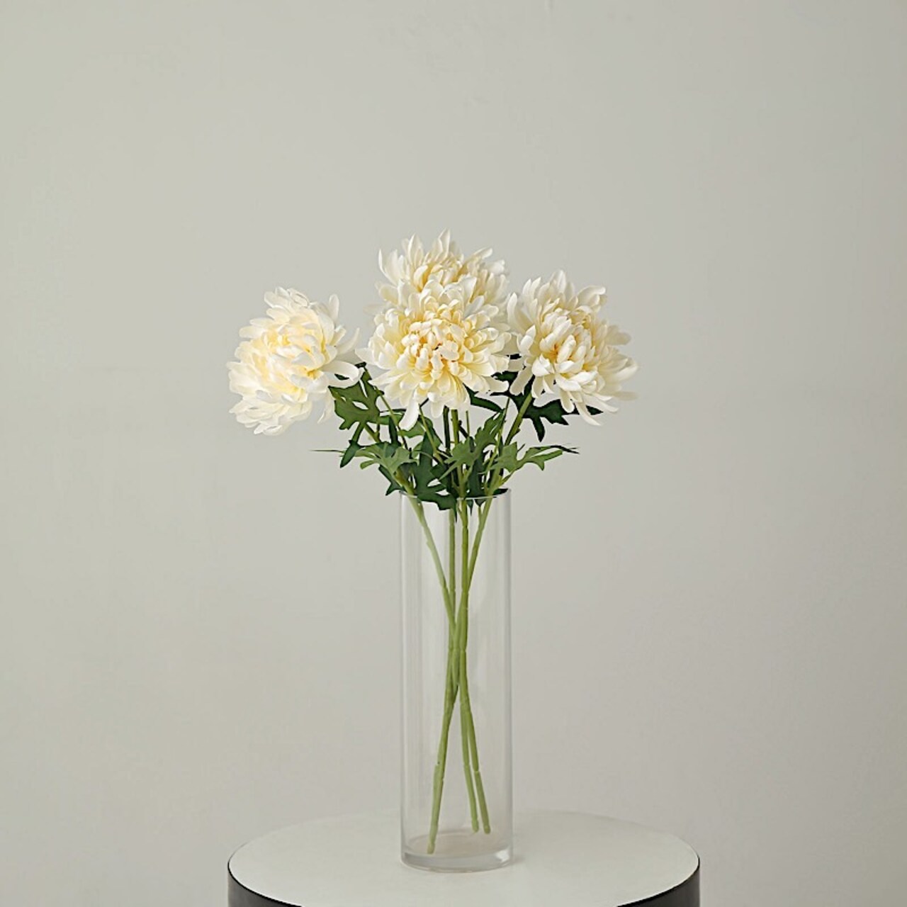 3 Stems 27" Long Artificial Chrysanthemum SILK FLOWERS